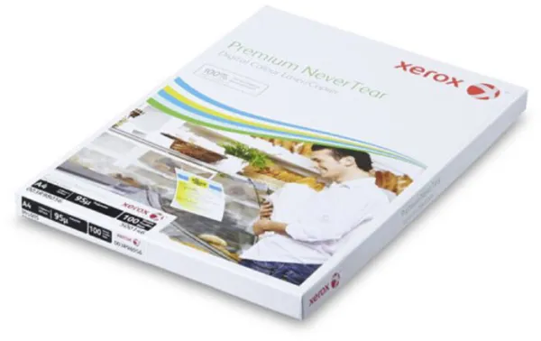 Xerox Premium Nevertear Kopipapir A4 145 Mikron 100 Ark Hvit
