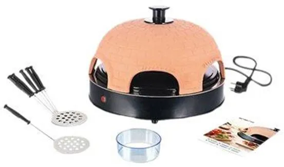 Emerio PO-115984 Pizzarette - pizzaovn - terrakotta oransje
