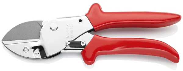 Knipex Lister-saks krommet, med plasthåndtak 200 mm